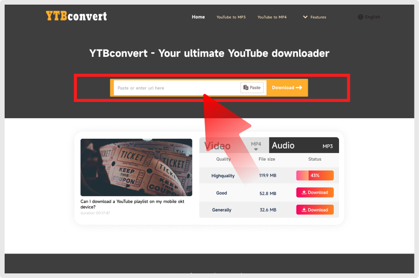 How to download video and audio from YouTube